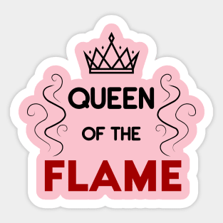 The Flame Obeys Sticker